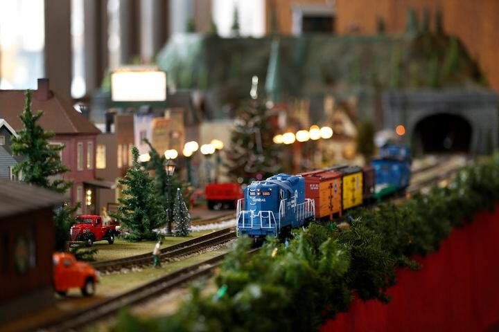 Virginia Kettering holiday model train