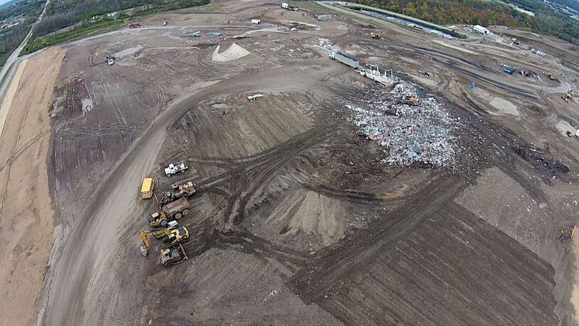 The Stony Hollow Landfill has been ordered not to discharge waste in Dayton sanitary sewers after city records linked disposals containing prohibited chemicals from the site last month that reportedly blocked a line and caused cleanup crews to seek medical attention. STAFF
