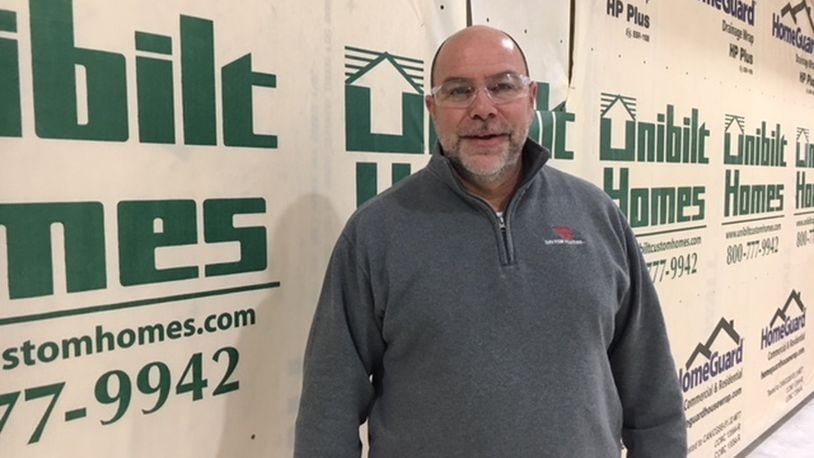 Greg Barney, new owner of Vandalia’s Unibilt, said he sees promise in the modular home industry. THOMAS GNAU/STAFF