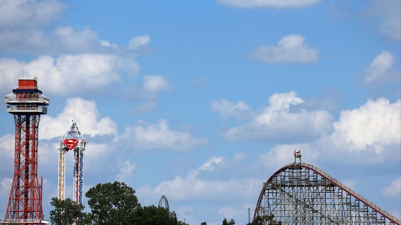 Visitors to Six Flags Over Georgia will be able to drink alcohol all over the park.
