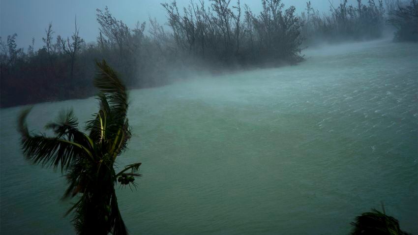 Hurricane Dorian causes floods across the Bahamas