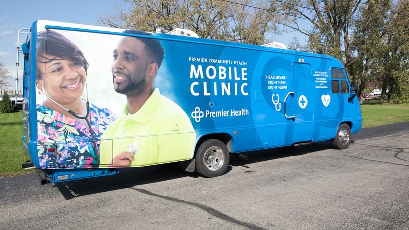 Premier Health's mobile clinic will travel to most of the free health clinics in Riverside.