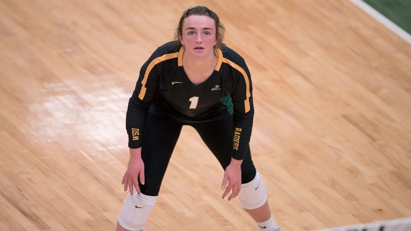 Wright State senior Jenna Story is a four-time, Horizon League Defensive Player of the Year. Story and the Raiders face Georgia Tech on Thursday in the first round of the NCAA Tournament. Joseph Craven/Wright State Athletics