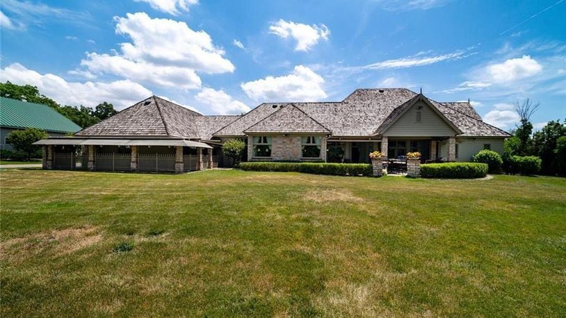A $3.4 million luxury estate built by former Aristocrat Products owner John (Johnny) Vance II has been listed for sale by Herman and Austin Castro of Coldwell Banker Heritage. Vance, also a well-known race car team owner, died in June 2017. The home, located at 2641 Little York Road in Butler Twp., has 4,400-square-feet of living space, four bedrooms, 4.5 baths and is located on 18 acres. PHOTOS COURTESY OF DAYTON REALTORS. For other home listings, visit DaytonDailyNews.com/homes.