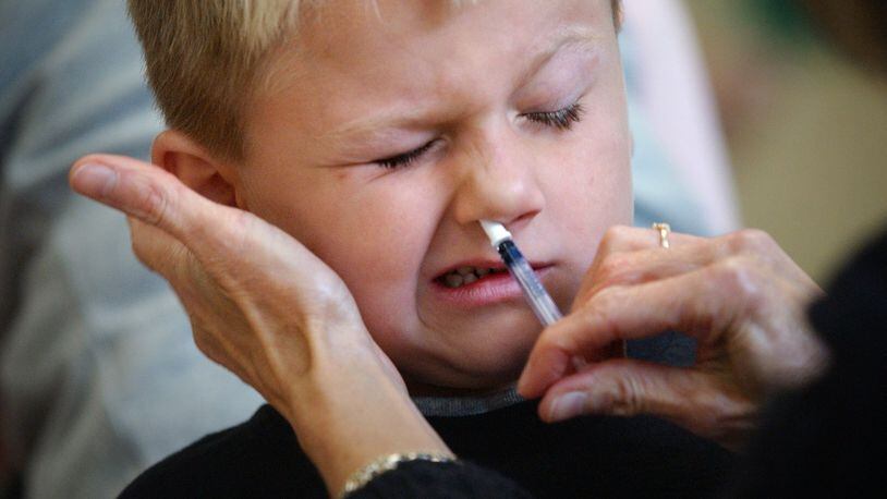 It’s that time of year to start talking about a flu shot, but when it comes to children, Dr. Kathleen M. Neuzil says that the nasal spray alternative has been very effective. (Jed Kirschbaum/Baltimore Sun/TNS)