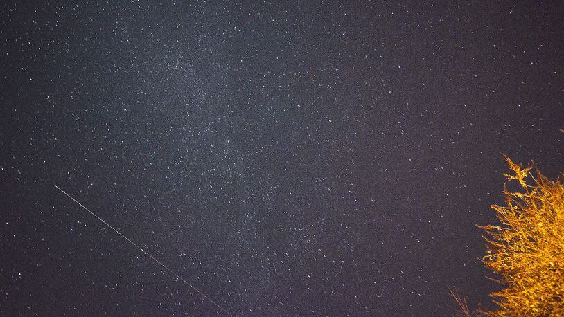 The annual meteor shower occurs when Earth's orbit crosses the path of Comet 21P/Giacobini-Zinner. Debris left behind by the comet collides with the upper atmosphere, which burn up as Draconid meteors. (File photo via Pixabay.com)