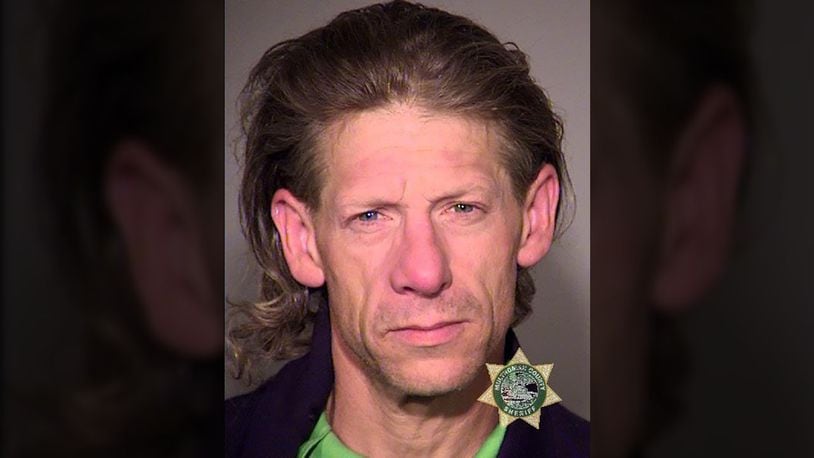 Police in Portland, Oregon, arrested George Tschaggeny, 51, on Friday, June 2, 2017.