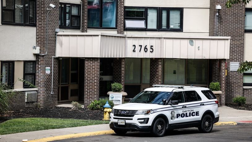 A man is facing murder charges after a woman was stabbed to death Aug. 12, 2022, in her apartment in the 2700 block of Wentworth Avenue in Dayton. JIM NOELKER/STAFF
