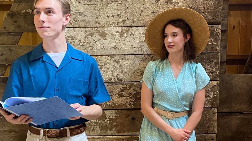 Tommy Cole (Billy Cane) and Margo Russ (Alice Murphy) appear in Epiphany Lutheran Church's production of "Bright Star," slated July 14-18. CONTRIBUTED