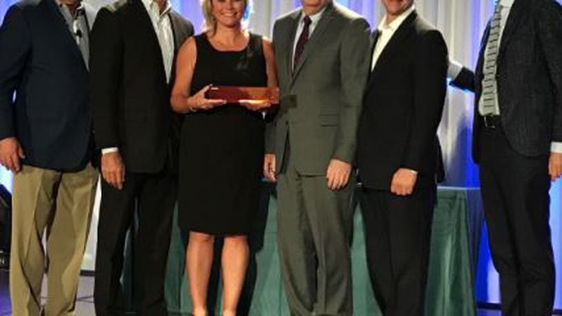 Premier Health receives an award for supplier diversity. CONTRIBUTED