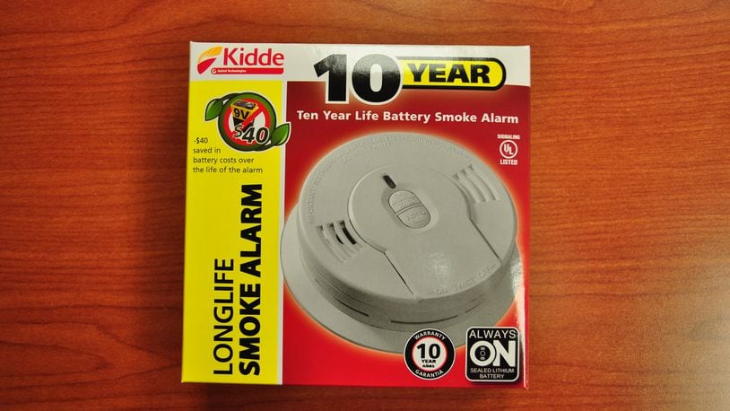 Home Depot donated more than 200 smoke detectors that will be distributed through Fairborn Fire Department’s giveaway program.