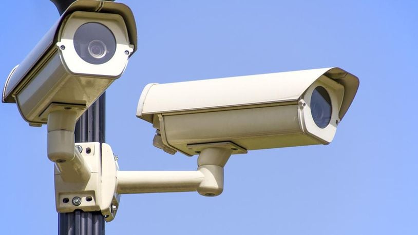 File image of surveillance cameras.