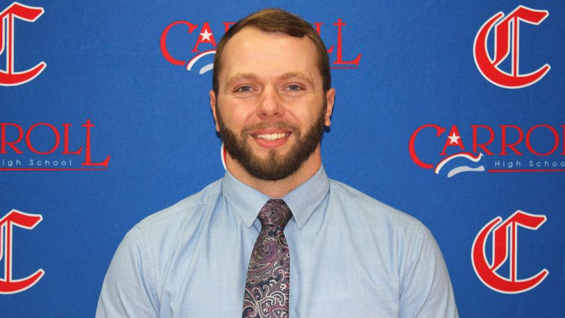 Cody Byrd was promoted to succeed Ben Ruli as the Carroll High School head football coach in February of 2019. CONTRIBUTED PHOTO