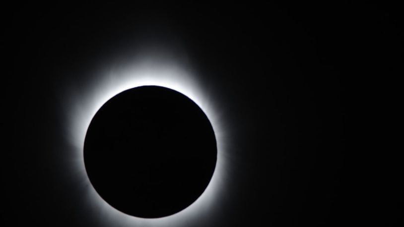 Total eclipse in Asia in 2009. Getty Images