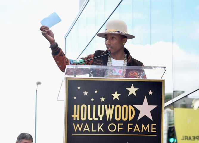 Pharrell Williams honored with a star