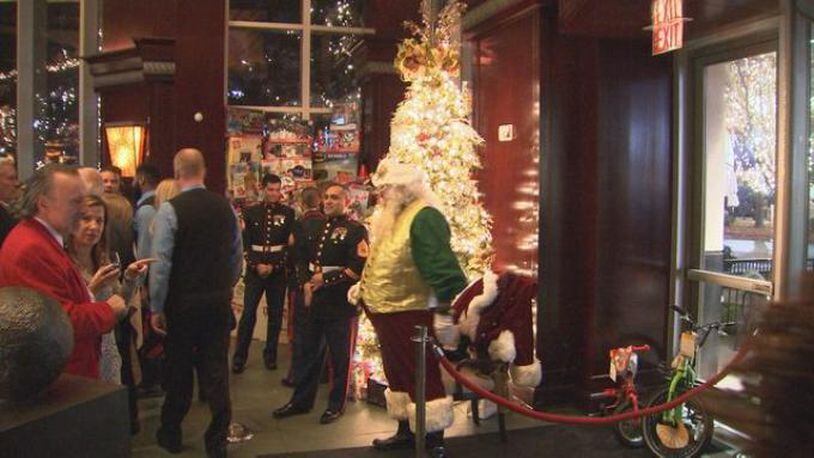 The U.S. Marines' Toys for Tots program collects gifts for struggling families each and every year.