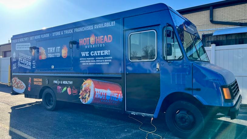 Hot Head Burritos is continuing to expand throughout the Dayton area with a food truck. NATALIE JONES/STAFF
