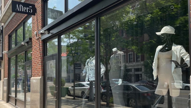 After 5, a clothing boutique that doubles as an event center, is holding a grand opening on Saturday, May 20 at 111 E. Third St. in Dayton’s Fire Blocks District. NATALIE JONES/STAFF