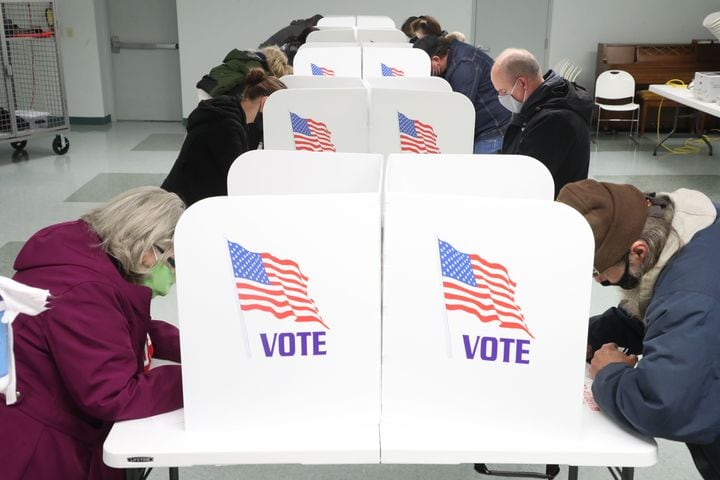 Voters turn out for Election Day on Tuesday