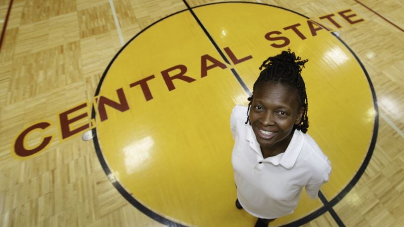 Trona Logan, a Central State University Hall of Fame basketball player and Dunbar High School graduate, died of Lou Gehrig’s disease on May 4. CHRIS STEWART / STAFF