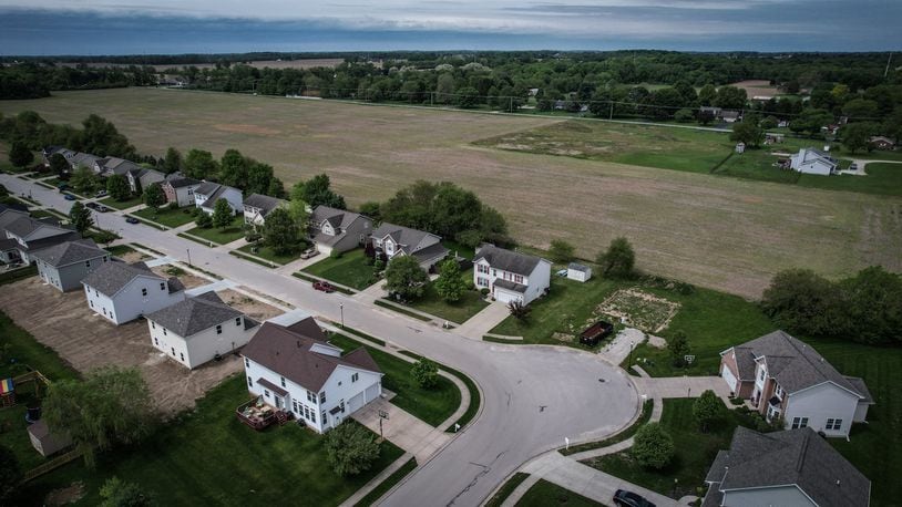 Clayton Properties Group Inc. wants to build155 residential homes on nearly 43-acres near the intersection of Haber Road and Phillipsburg-Union Road. JIM NOELKER/STAFF