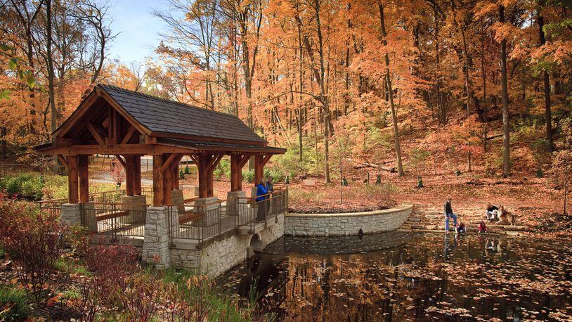 Hills & Dales MetroPark is a perfect destination for a fall hike, day at the park. CONTRIBUTED