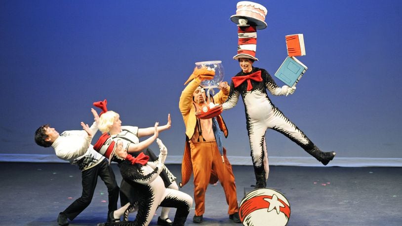 “The Cat in the Hat” will be on stage at the Victoria Theatre on April 8 and 9. A sensory-friendly performance is slated for 2 p.m. on April 9. SUBMITTED PHOTO