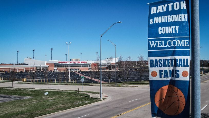The 2023 NCAA First Four will be held at the University of Dayton Arena March14 and 15. The University of Dayton Arena completed its $75 million renovation in 2019. JIM NOELKER/STAFF