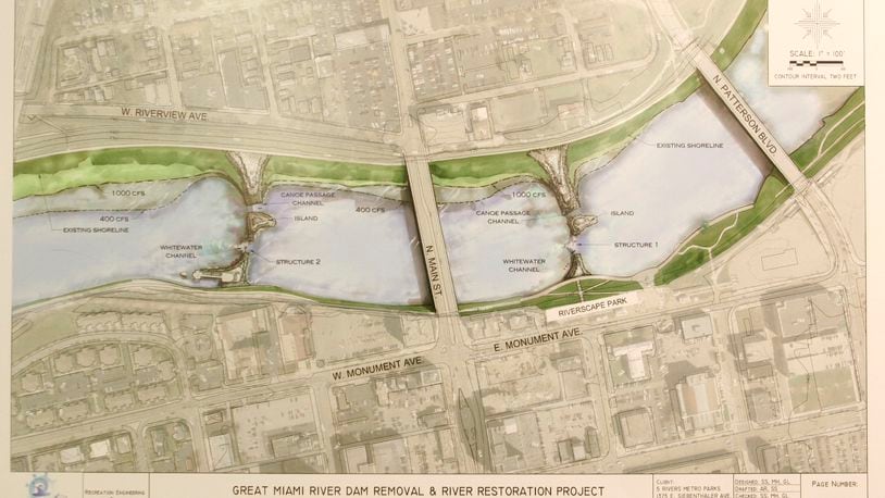 Rendering of River Run at RiverScape MetroPark. Supporters have now raised the $4 million needed to fund the project.