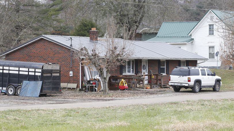 Home of George "Billy" Wagner III and his wife Angela Wagner in South Webster. Six members of the Wagner family were arrested in connection with the 2016 murder of Rhoden family members in Pike County. TY GREENLEES / STAFF