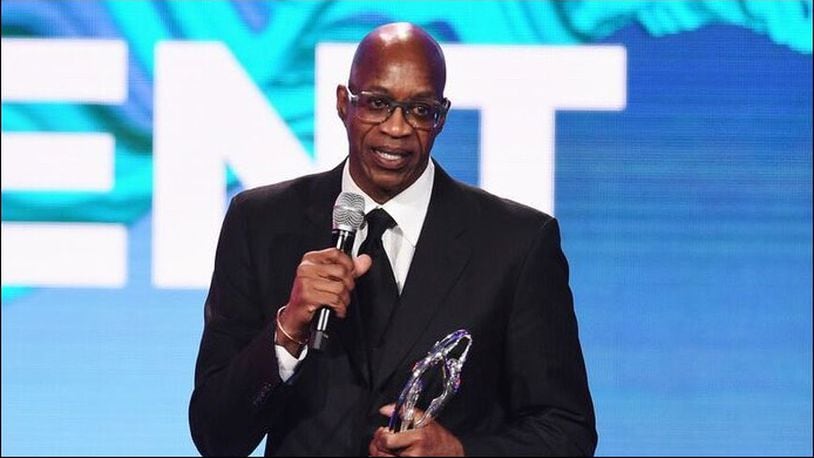 Edwin C. Moses received the Laureus Lifetime Achievement Award on Tuesday night.