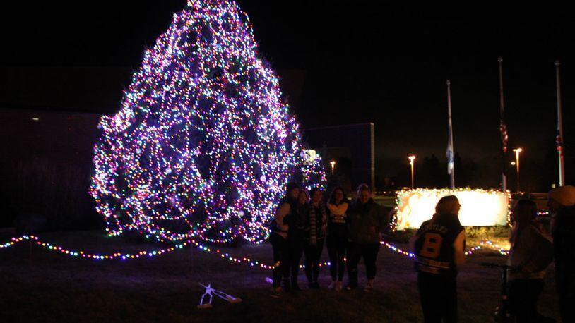 The annual Christmas tree lighting is scheduled for Dec. 4 this year. SUBMITTED.