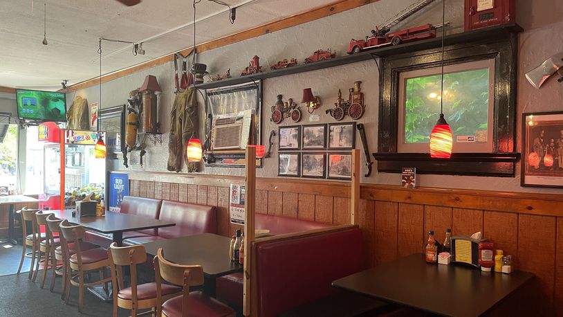 Lov’s Whiskey Barrel Saloon is opening in the former space of Angie’s Firehouse Tavern. Here is a photo of the previous space. NATALIE JONES/STAFF