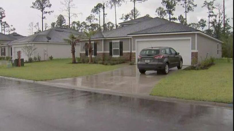 A deployed mother's recently built house that she purchased has a leaking roof. (Photo: ActionNewJax.com)