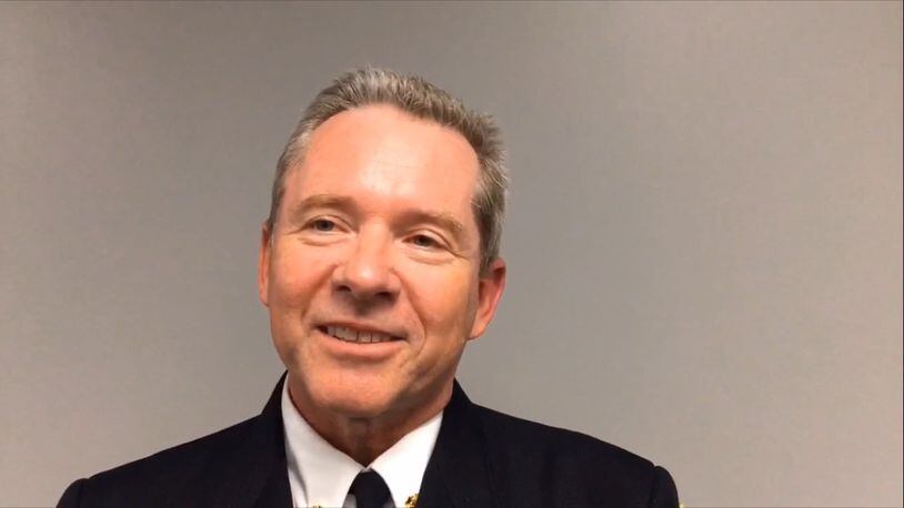 Former fire chief Mark Carpenter was promoted to city manager in September.
