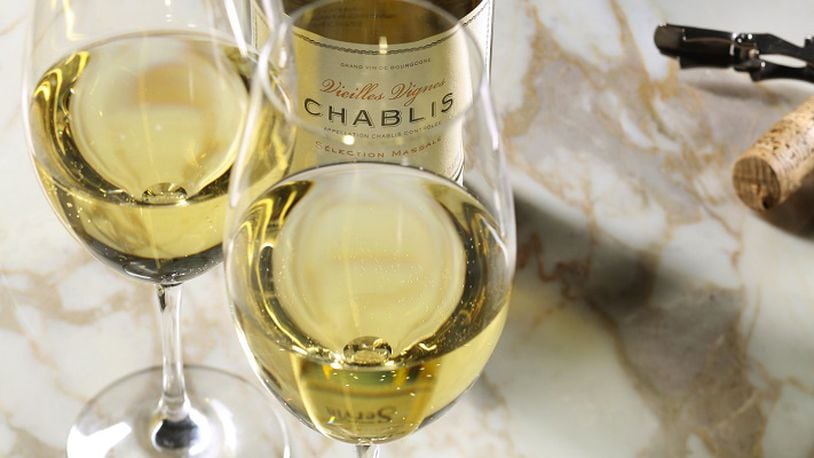 Domaine Servin Vieilles Vignes Selection Massale Chablis was the most lush wine of a recent tasting. (Chris Walker/Chicago Tribune/TNS)