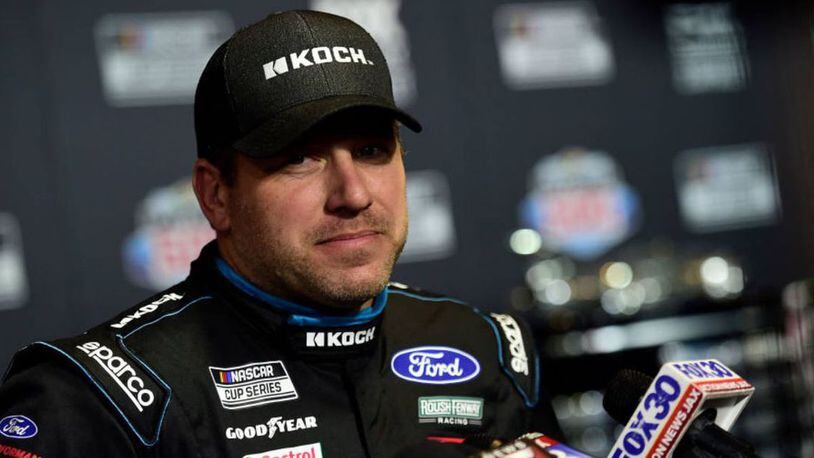 Ryan Newman is eager to get back onto the track when racing resumes.