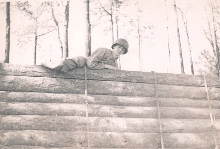 Jim "Pee Wee" Martin during WWII