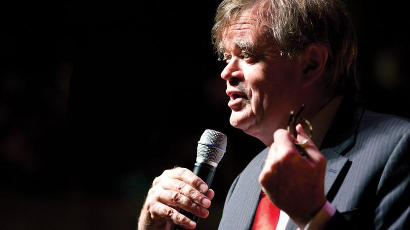 Garrison Keillor, who was the driving force of A Prairie Home Companion from 1974 to 2016, brings the Love & Comedy Tour to Fraze Pavilion in Kettering on Wednesday, Sept. 6. CONTRIBUTED