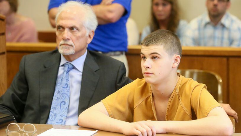 A lawsuit has been re-filed against Austin Hancock, the teen convicted in the 2016 Madison Jr./Sr. High School shooting, and his family. GREG LYNCH / STAFF FILE 2016