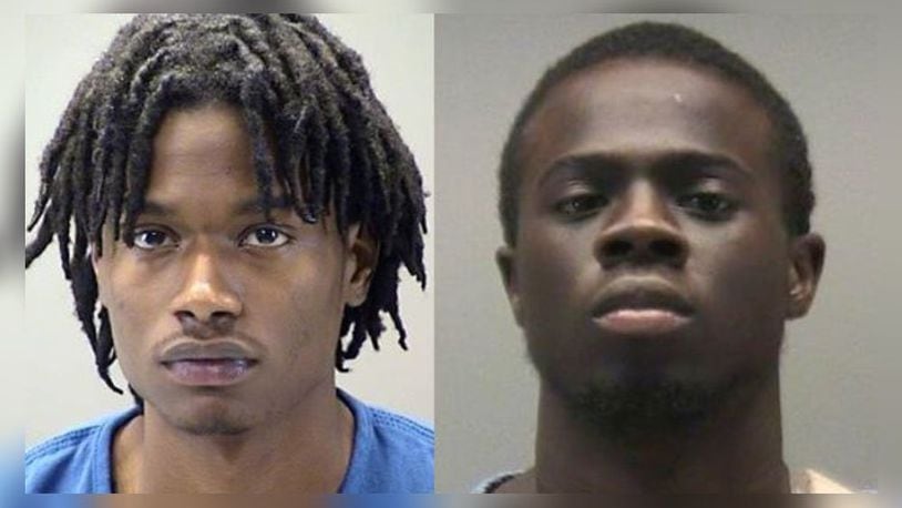 Michael "Sauceyy" Allen, left, and Re'al Streety, right, are wanted in connection to the Nov. 7, 2020, shooting death of Devin Wilson, 26, in Harrison Twp.