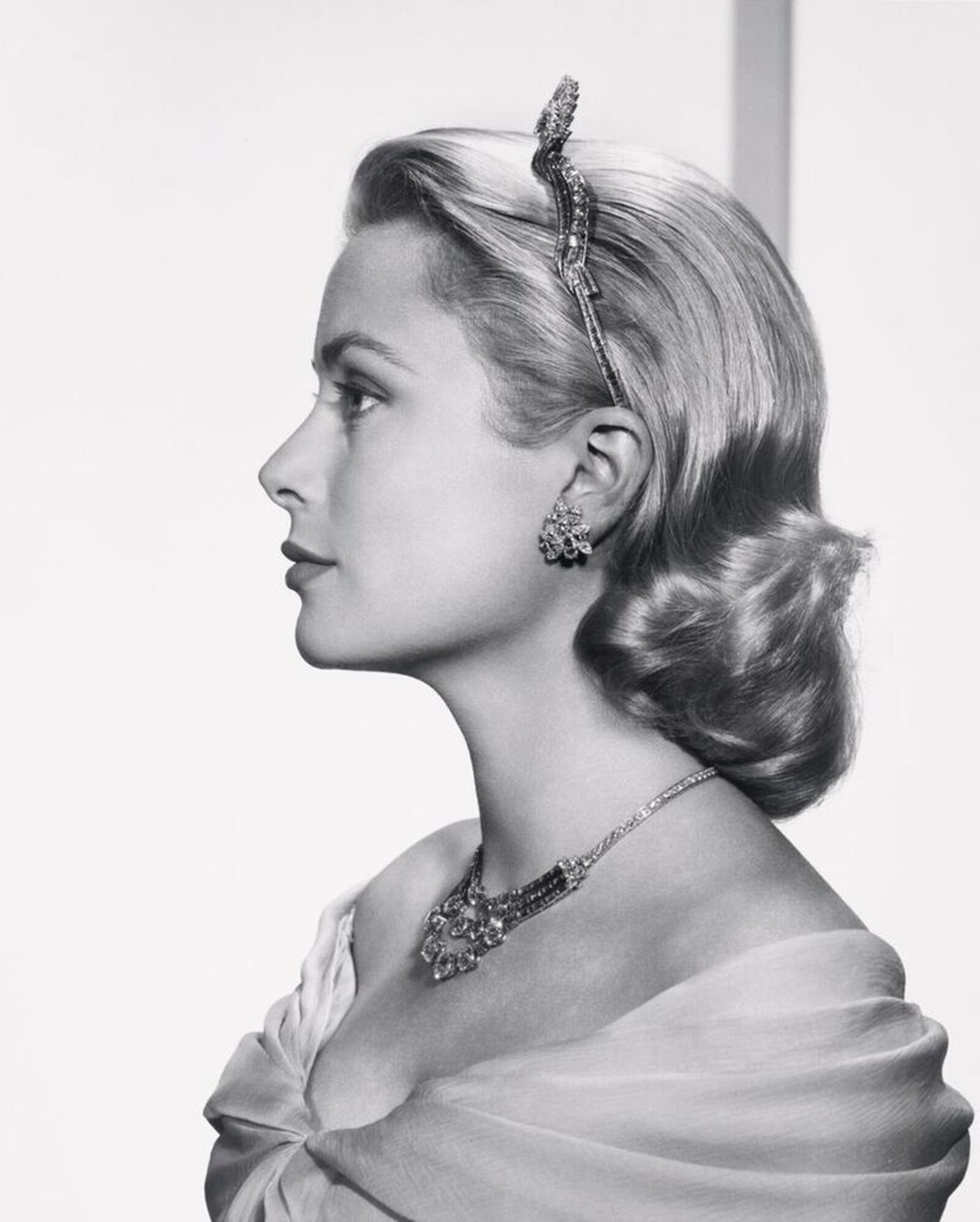 Grace Kelly by Yousuf Karsh Gelatin silver print, 1956. SOURCE: National Portrait Gallery, Smithsonian Institution; gift of Estrellita Karsh in memory of Yousuf Karsh Estate of Yousuf Karsh