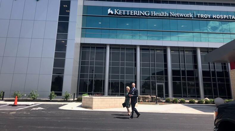 Kettering Health Network’s new Troy hospital is about to open and the first patient will be seen June 18. KAITLIN SCHROEDER