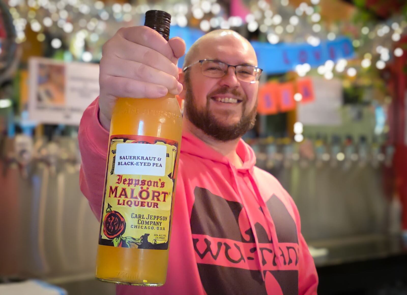 Gus Stathes, owner of The Barrel House, has created a number of mixed drinks containing the infamous Malort.