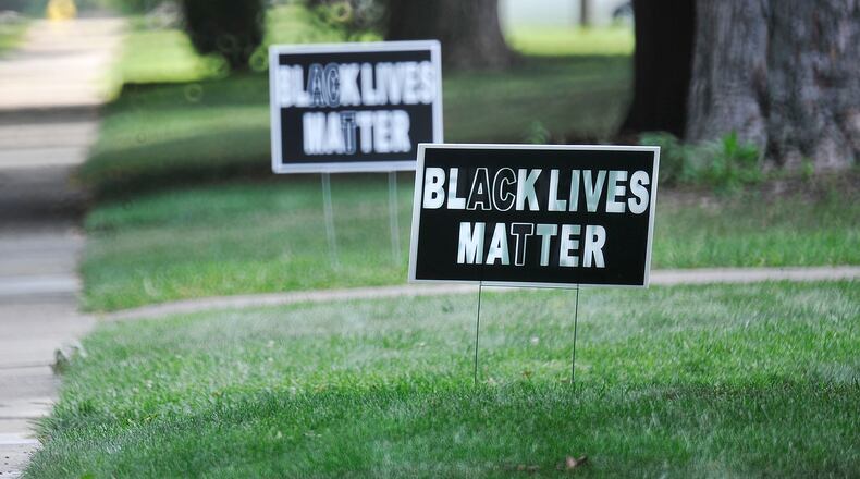 Two Kettering juveniles have been identified as suspects in the rash of political signs and symbols reported recently, police said. MARSHALL GORBY\STAFF