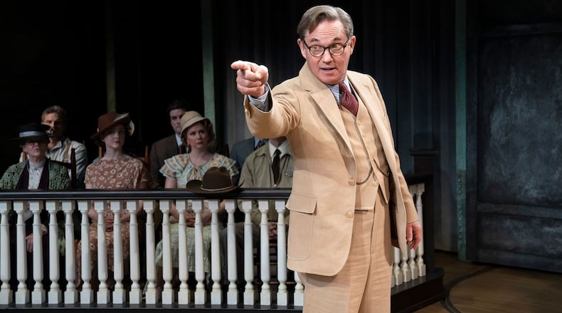 Richard Thomas as Atticus Finch in the national tour of "To Kill a Mockingbird," slated Oct. 17-22 at the Schuster Center. CONTRIBUTED