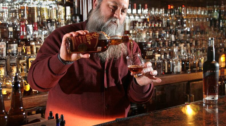 Joe Head, co-owner of the Century Bar, will anchor a pop-up bourbon tasting at El Meson. LISA POWELL / STAFF