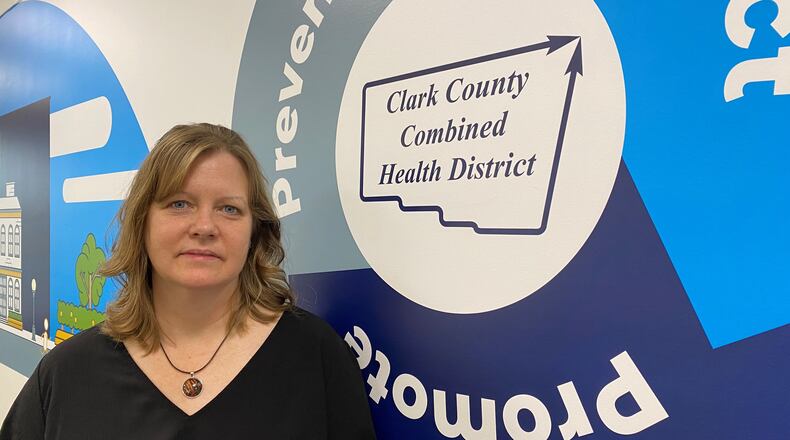 Christina Conover, of Cedarville, has been nursing director of Clark County Combined Health District in Springfield for nearly 20 years.