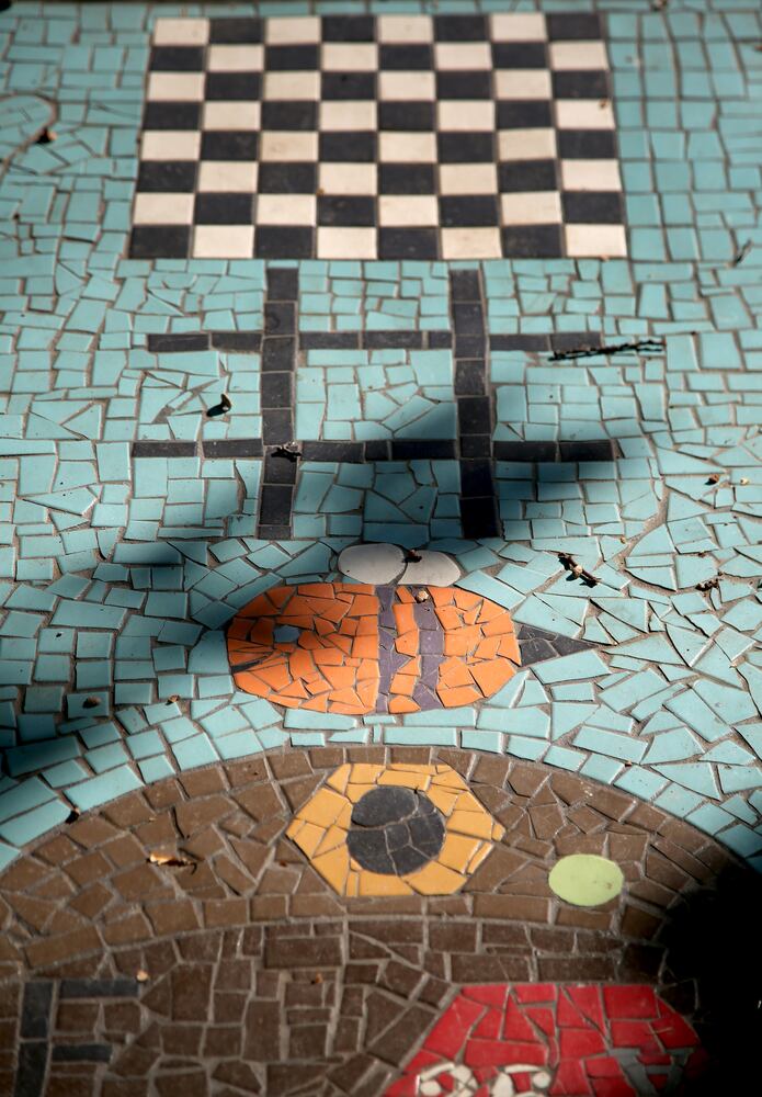 PHOTOS: Colorful mosaic artwork takes over a Kettering neighborhood