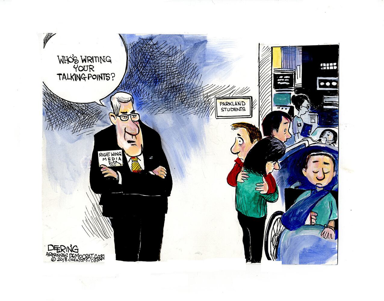 Week in cartoons: The NRA, arming teachers and more